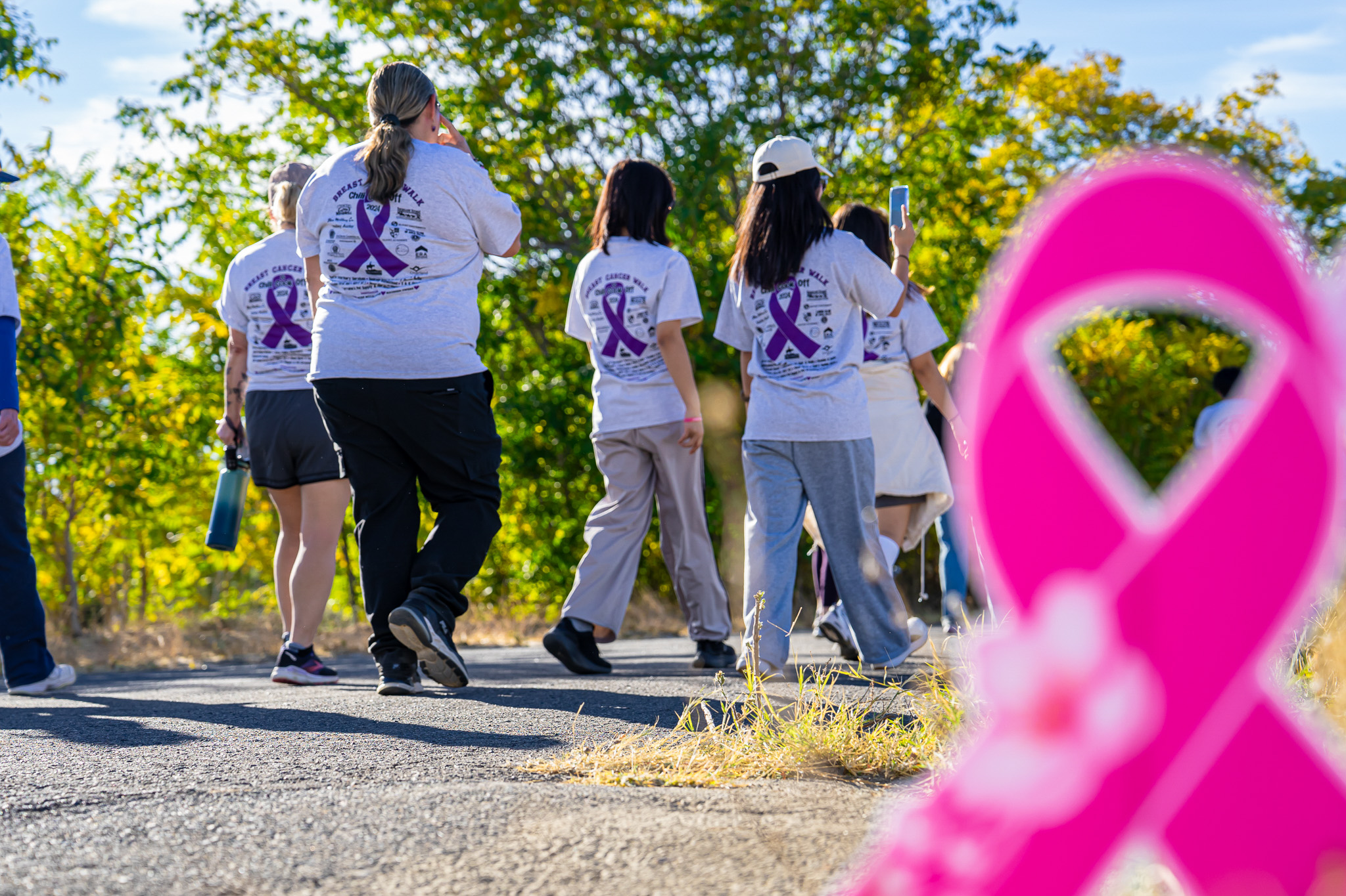 Olivet University Joins 2024 Breast Cancer Walk, Supporting Awareness and Community Spirit